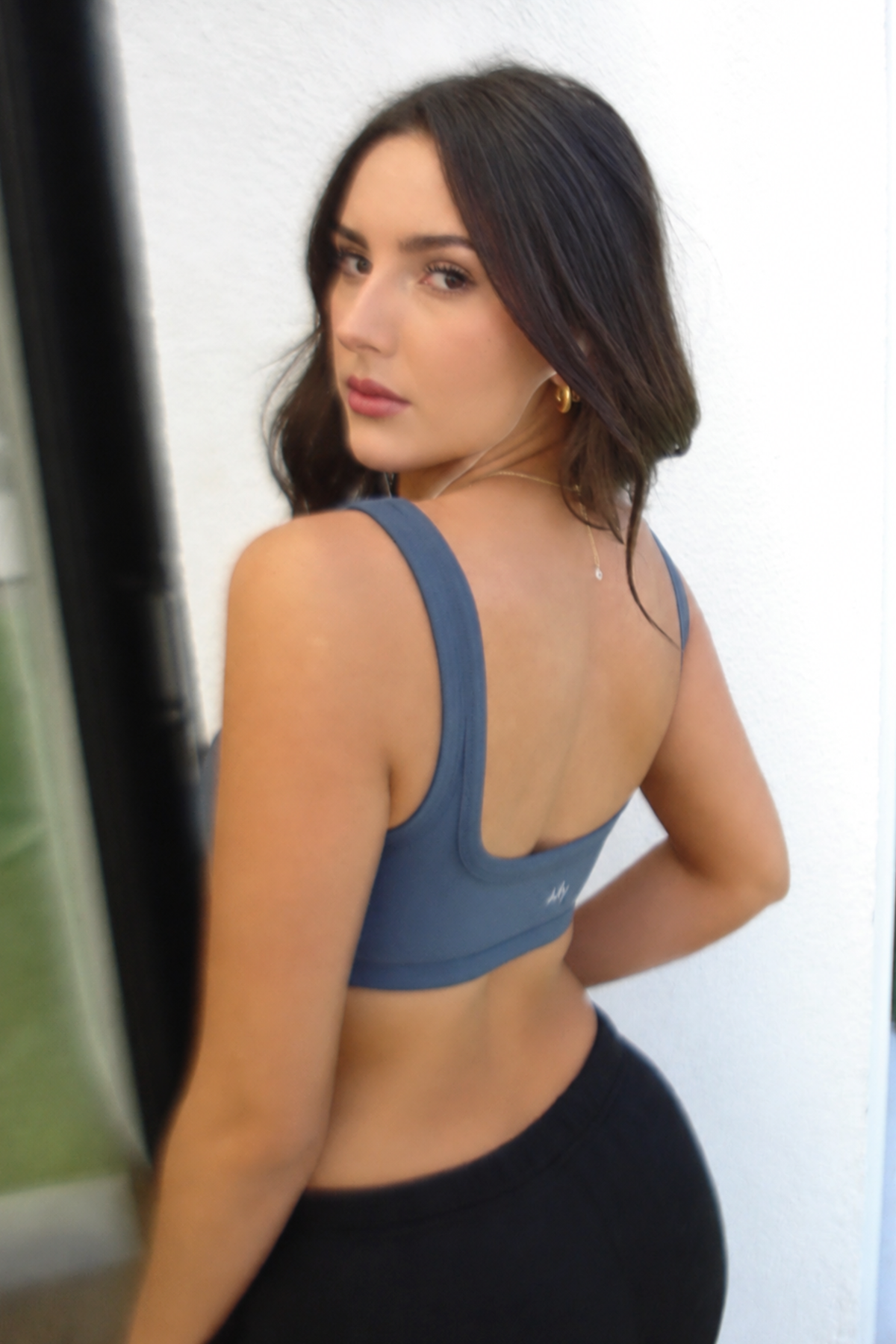 Ava Ribbed Bralette & Sports Bra