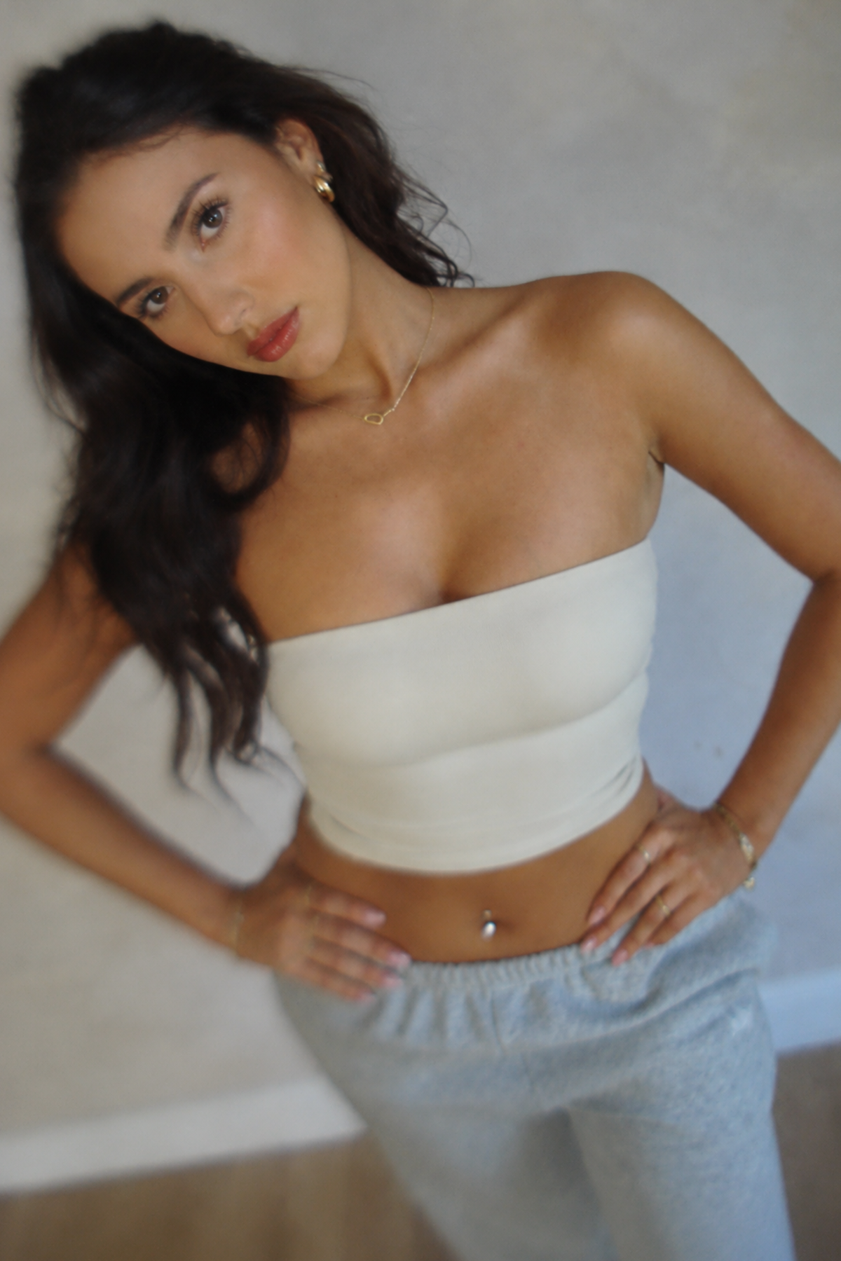 ButterSoft Isabella Active Tube Top with Built In Bra Shelf