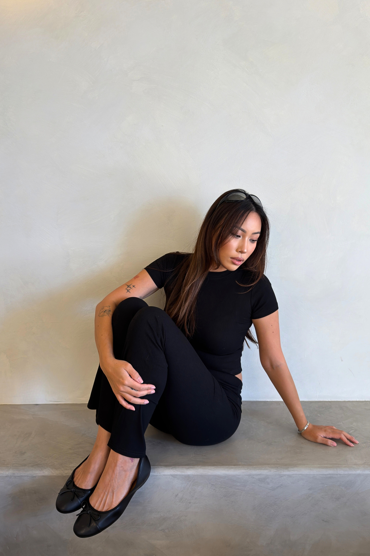 Ribbed Collection Baby Tee