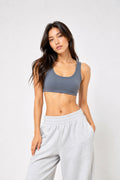 Ava Ribbed Sports Bra