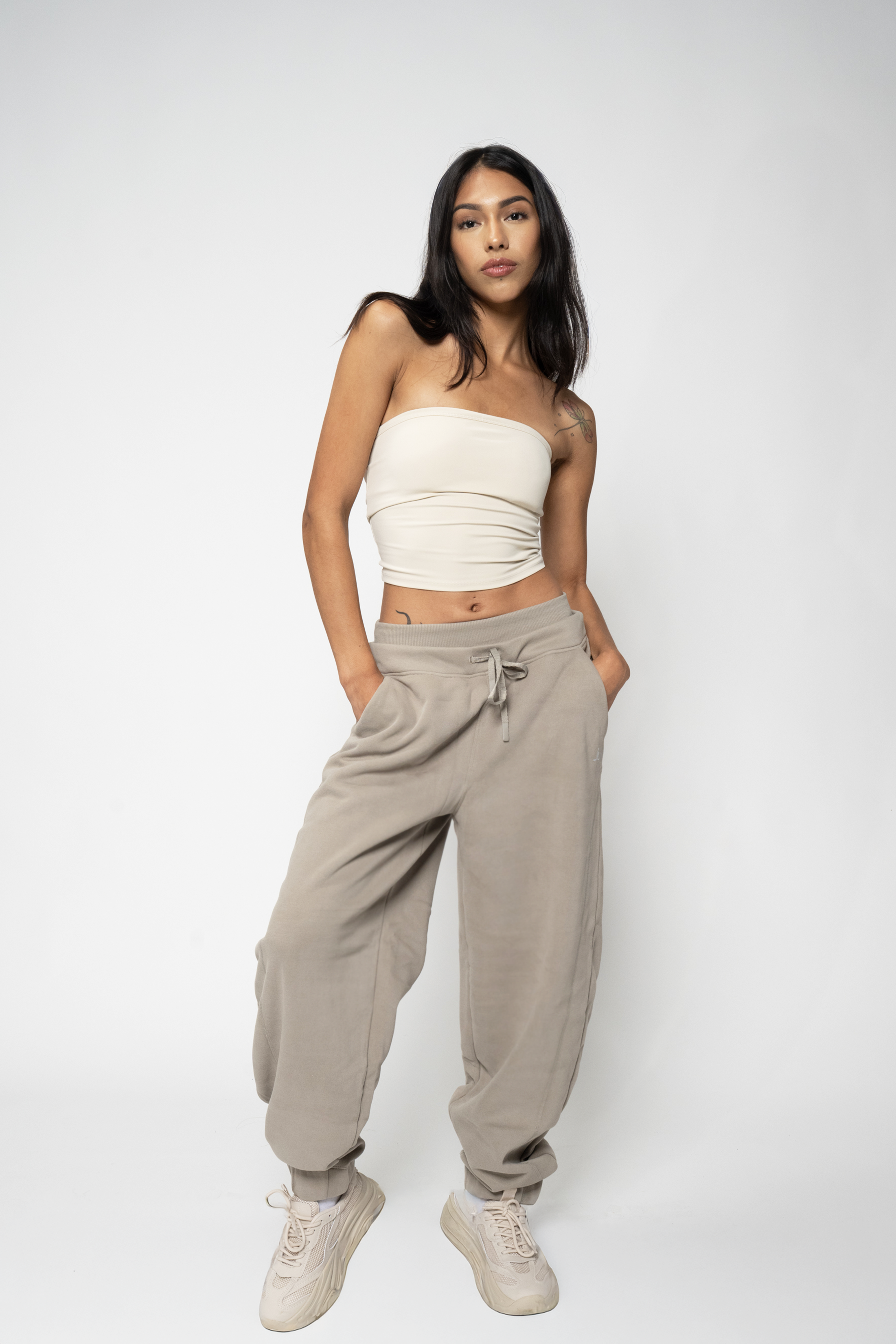 Studio Wide Cuff Joggers — July Signature