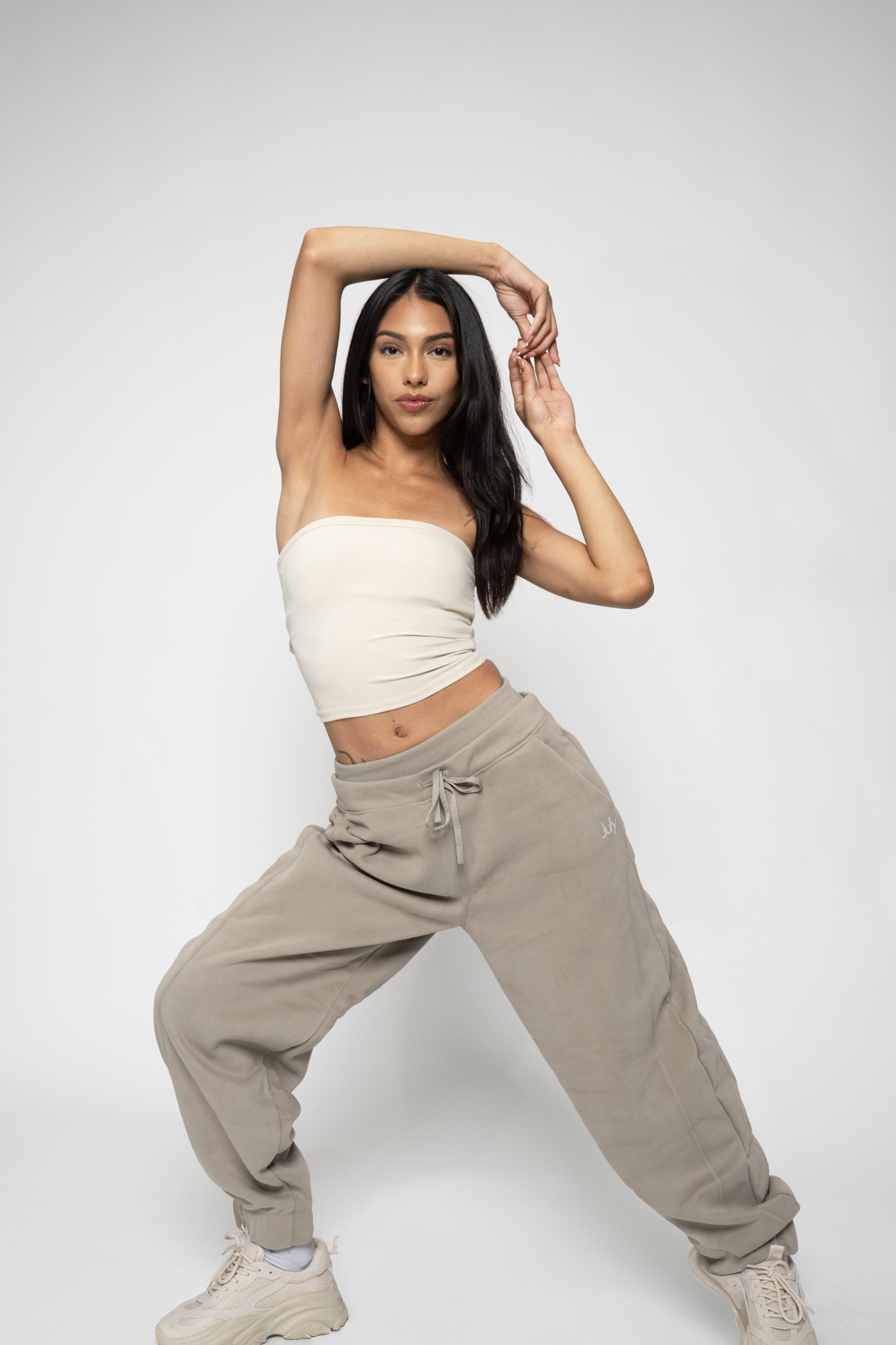 Studio Wide Cuff Joggers — July Signature