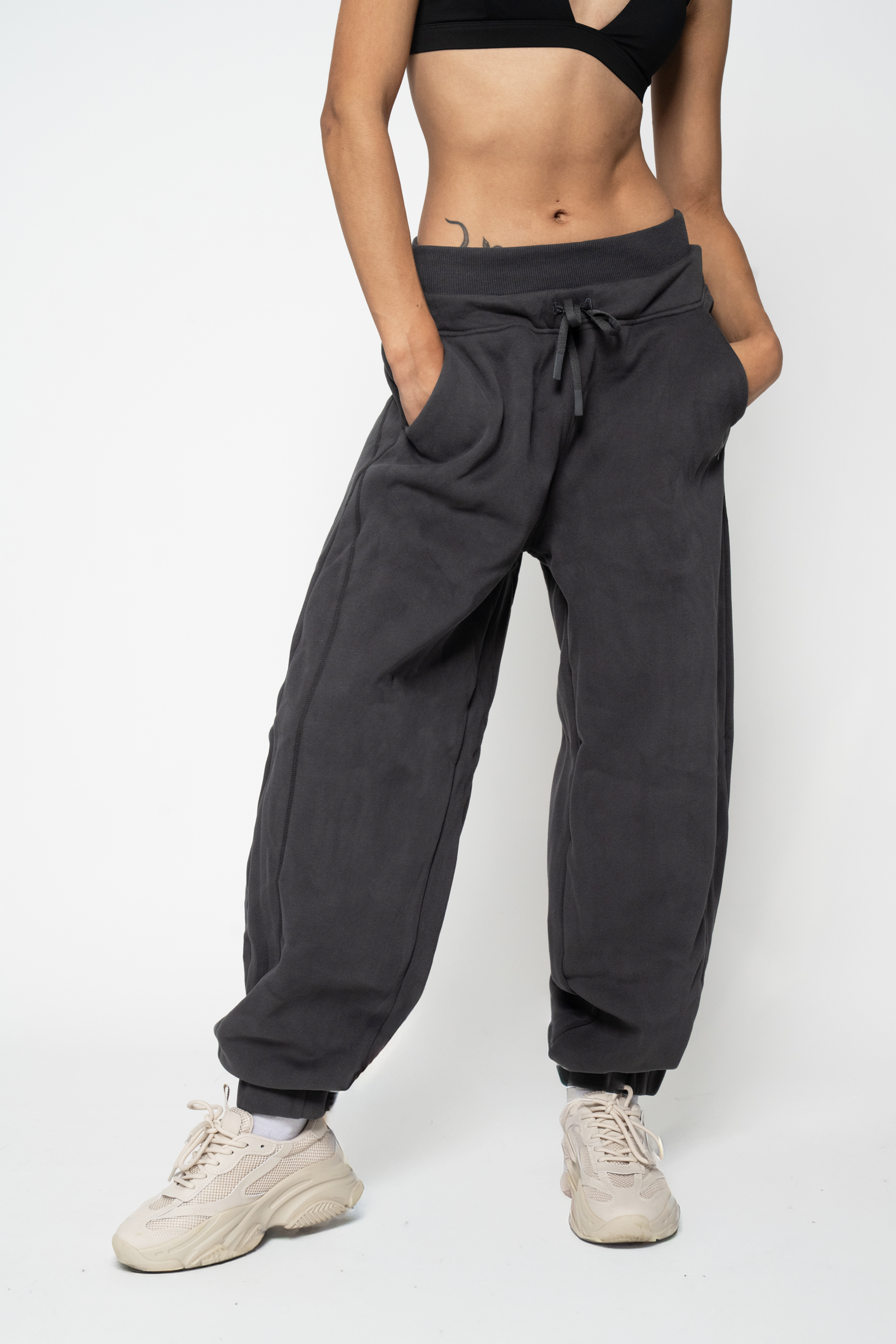Studio Wide Cuff Joggers — July Signature
