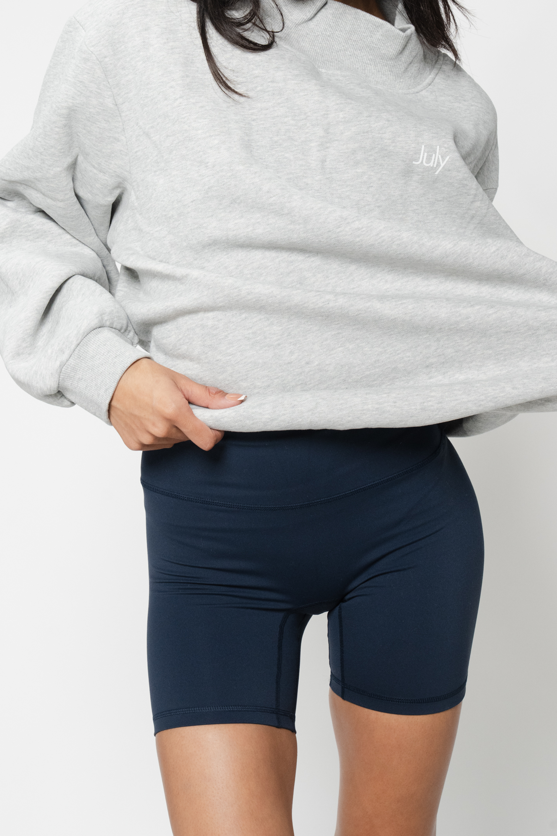 Turtleneck Collared Crewneck — July Signature