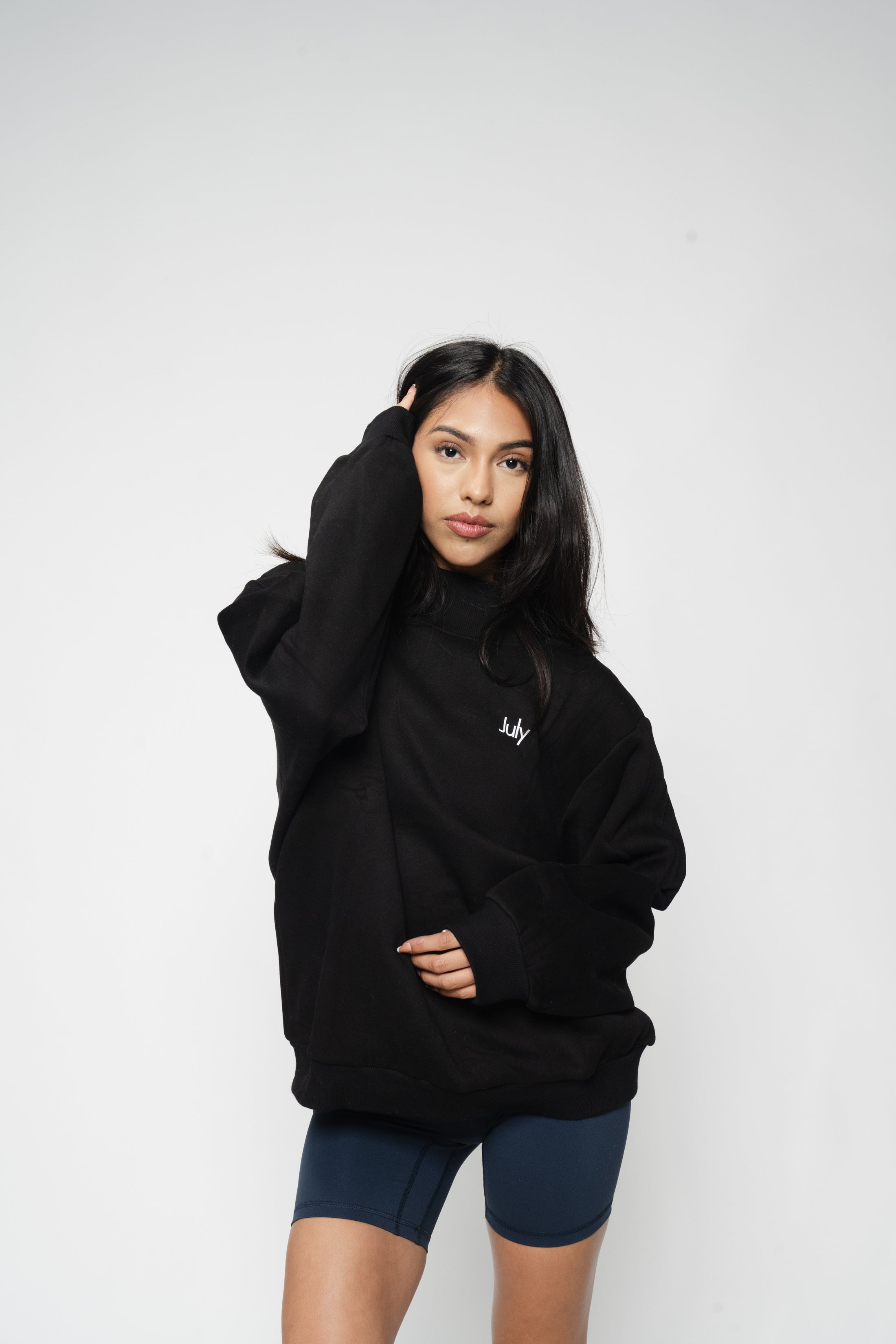 Oversized Mock Neck Sweater