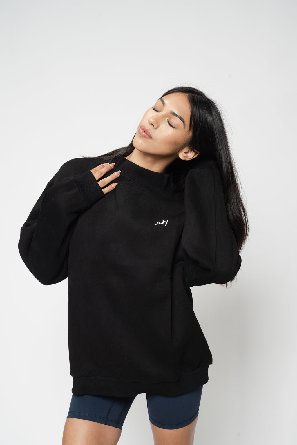 Mock Neck Sweater — July Signature