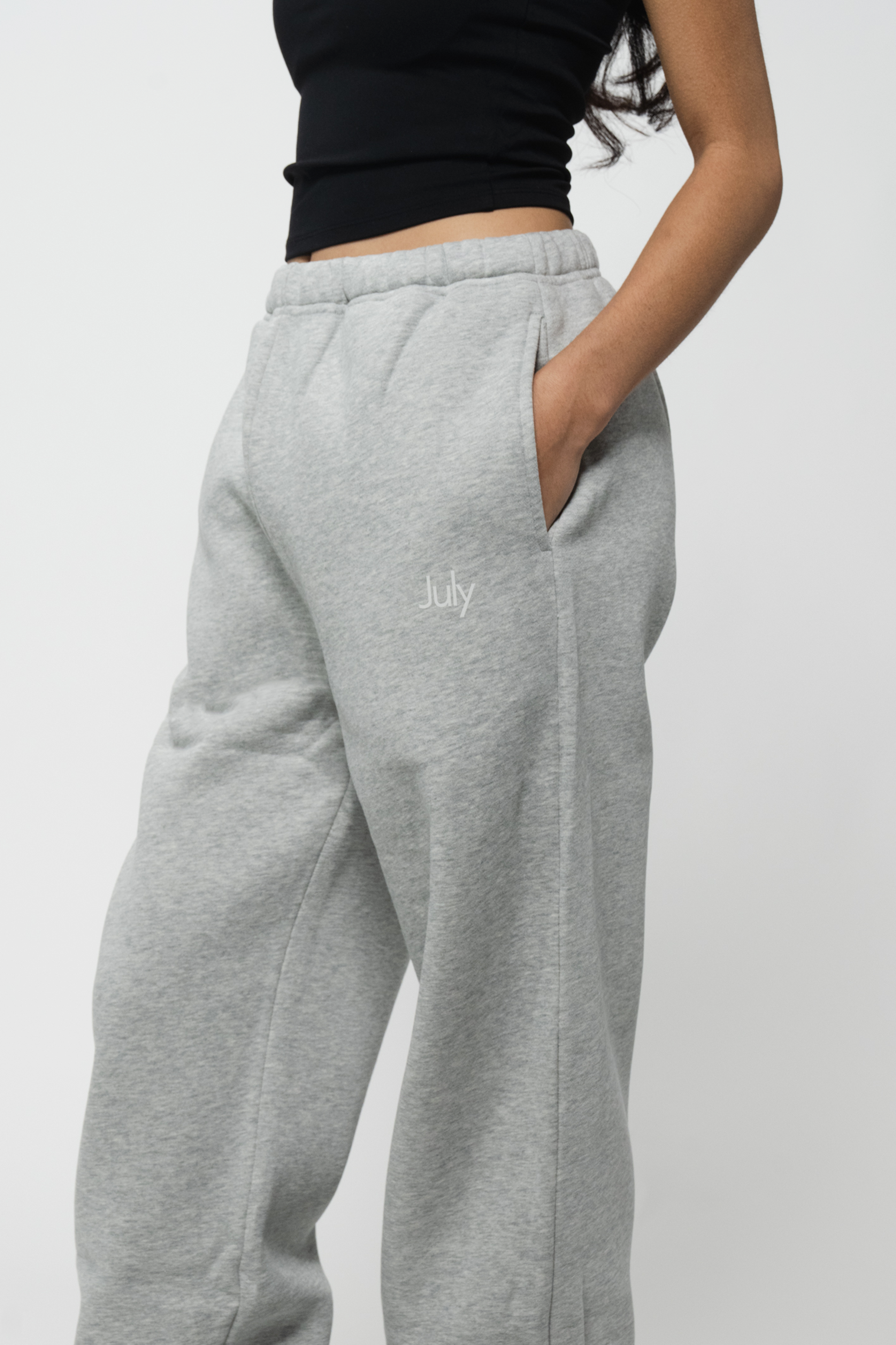 Straight Leg Cloud Sweatpants — July Signature