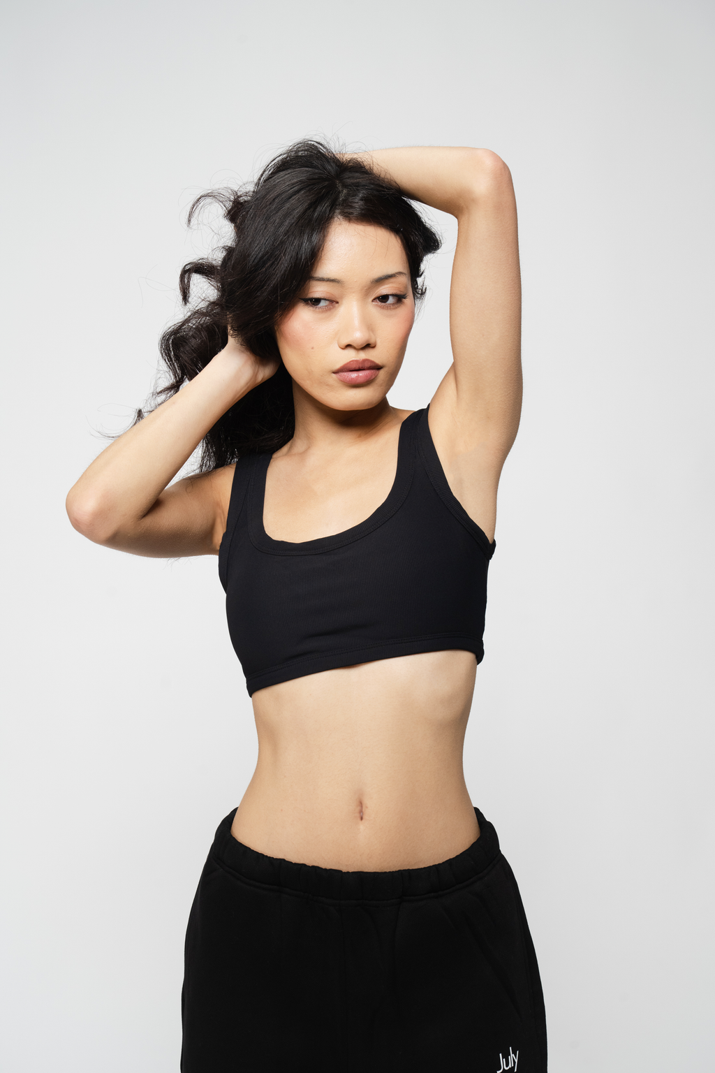 Ava Ribbed Sports Bra