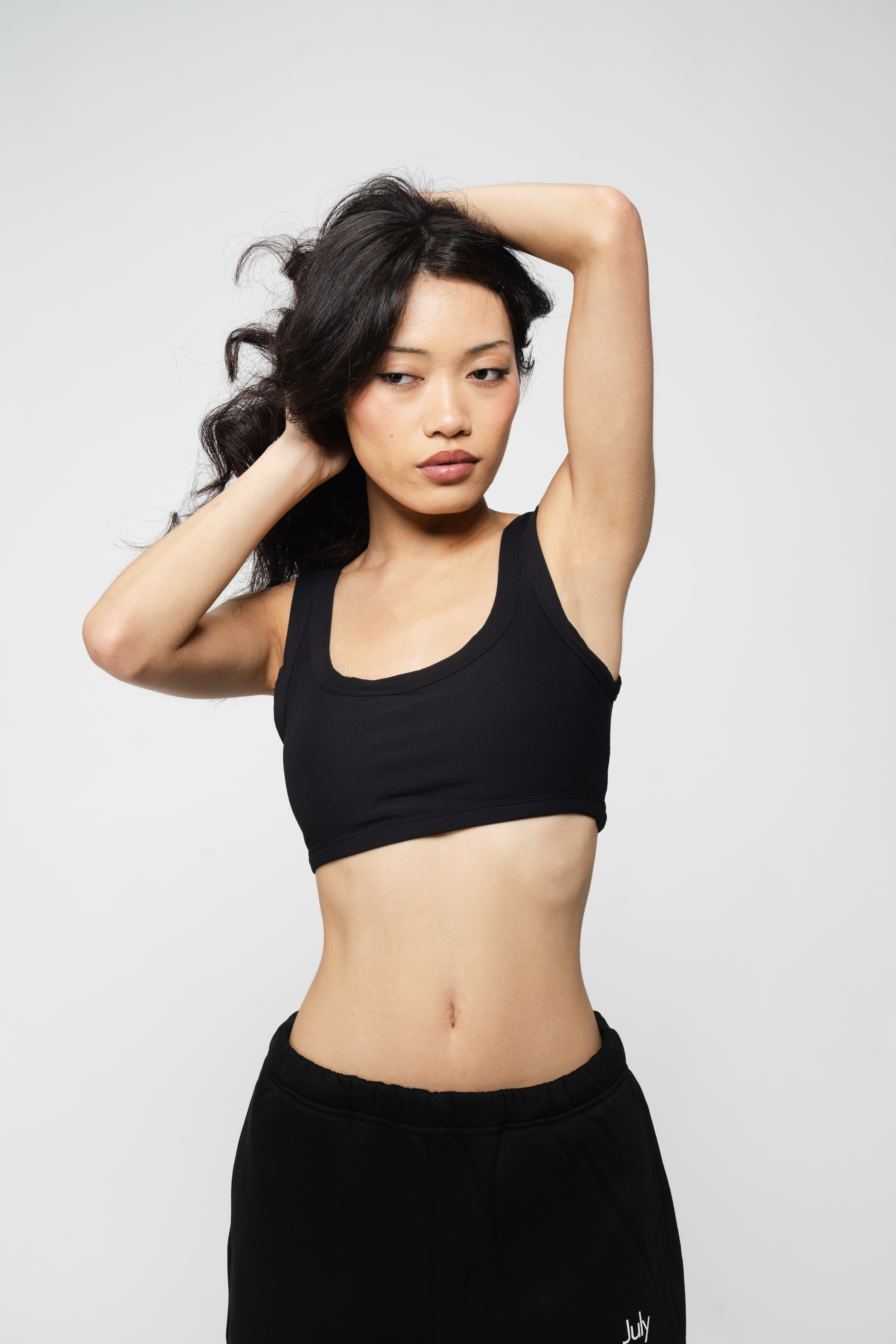 Ava Ribbed Sports Bra