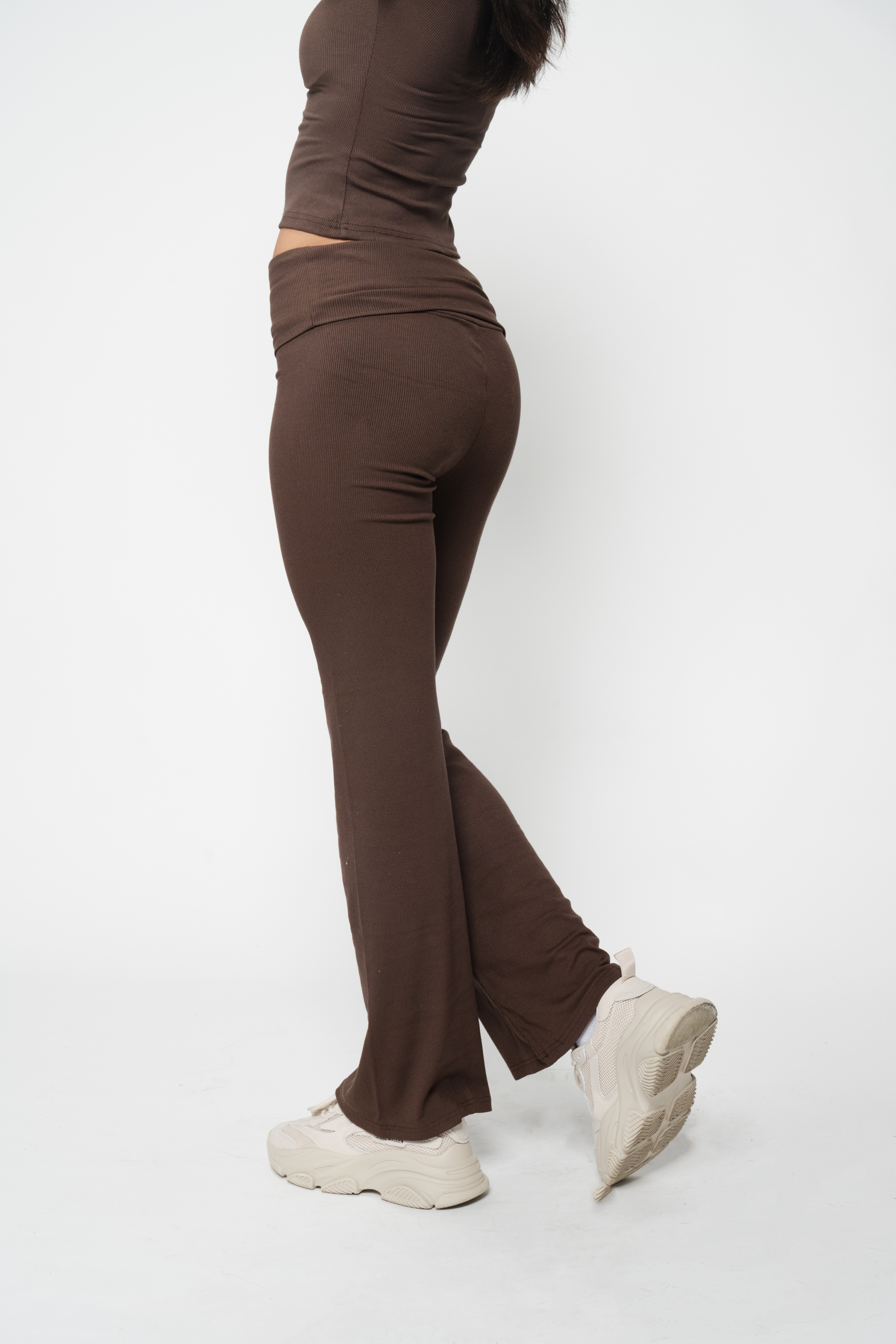 July Lounge Ribbed Flare Leggings
