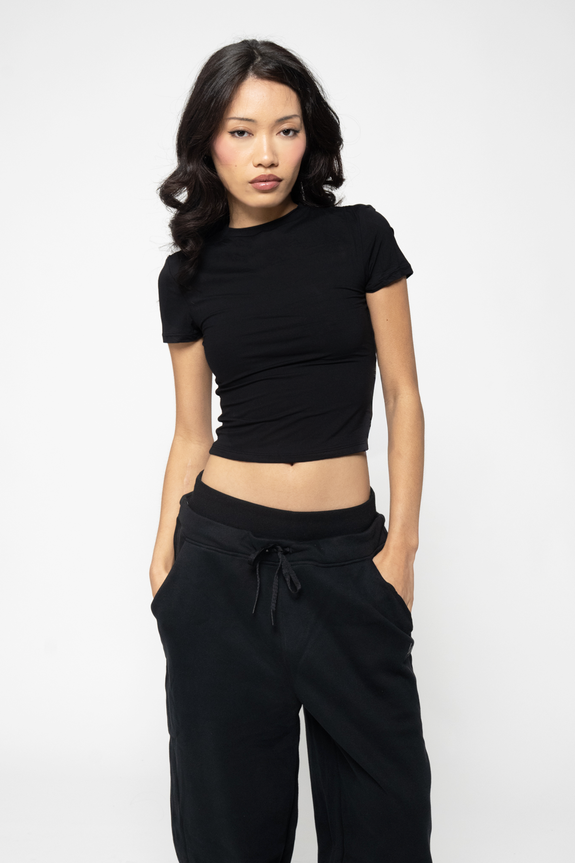 Soft Sculpt Crop Sports Tee