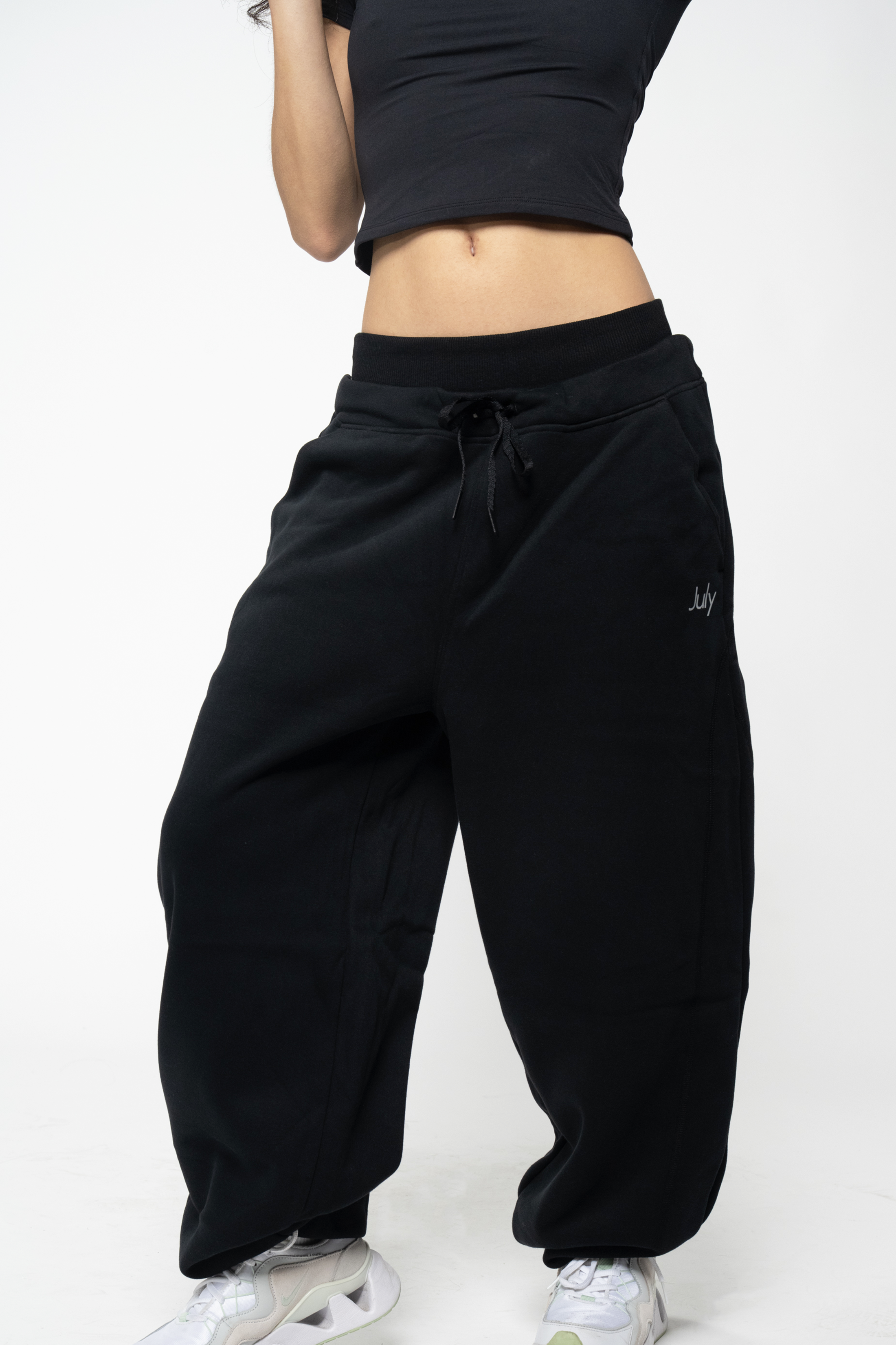 Studio Wide Cuff Joggers — July Signature