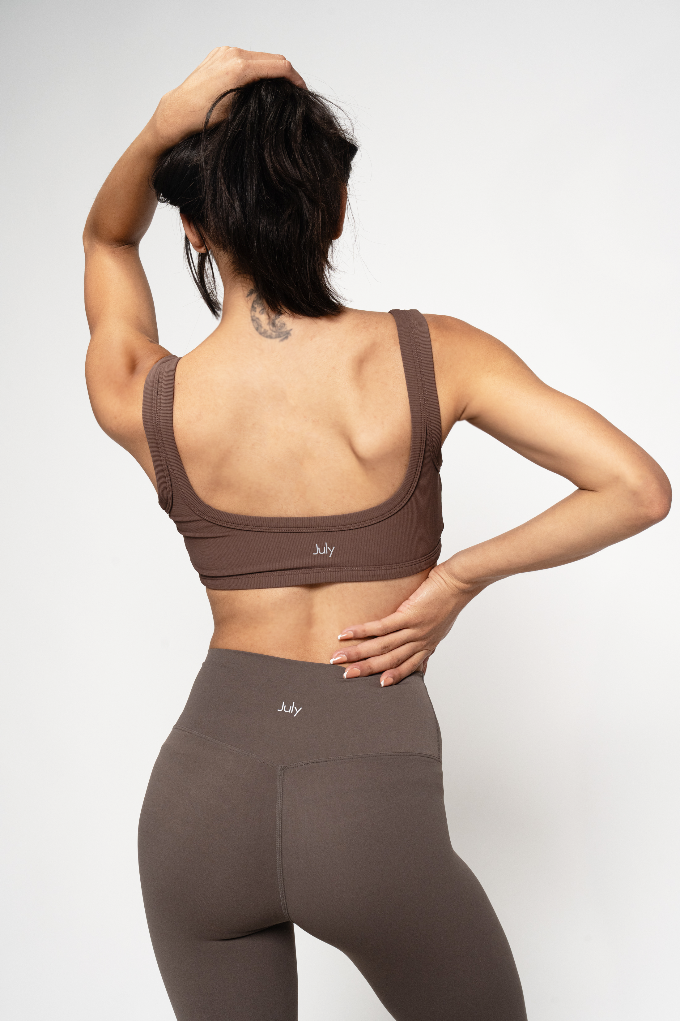 Ava Ribbed Sports Bra