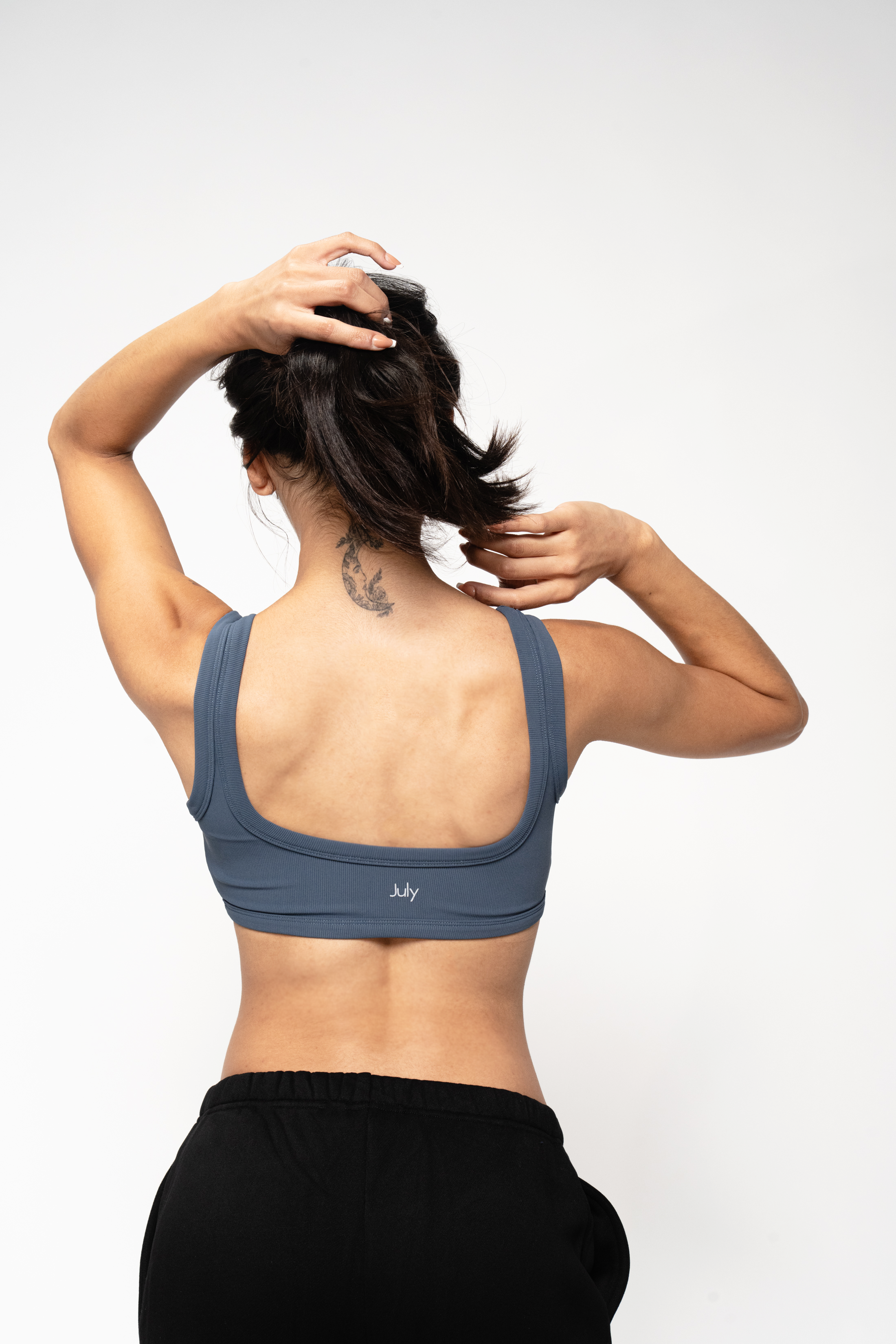 Ava Ribbed Sports Bra