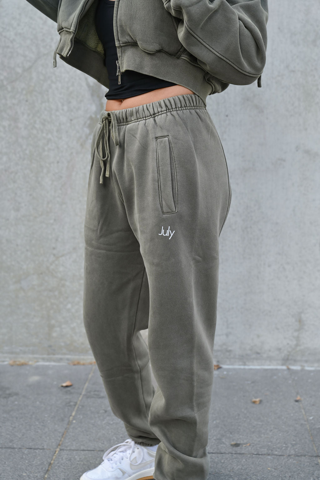 Heavy Vintage Fleece Joggers — July Signature